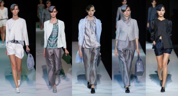  Giorgio Armani SS 2013 collection at Milan Fashion Week