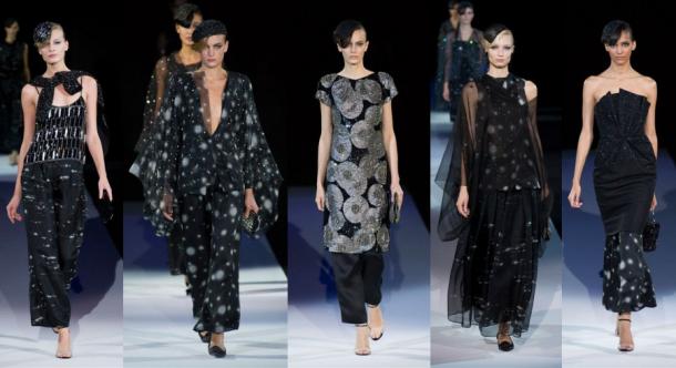 Giorgio Armani SS 2013 collection at Milan Fashion Week