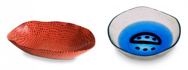 Carlo Scarpa glass designs for Venini