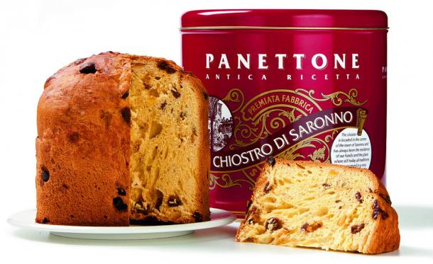 Christmas panettone Chiostro di Saronno Lazzaroni