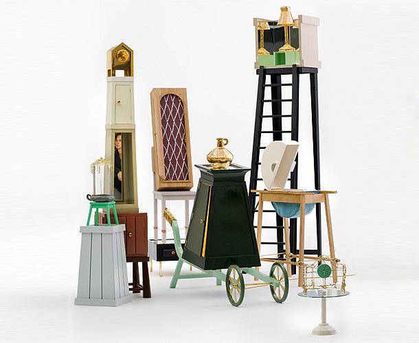 A selection of works from Secondome design gallery in Rome Secondome design gallery in Rome