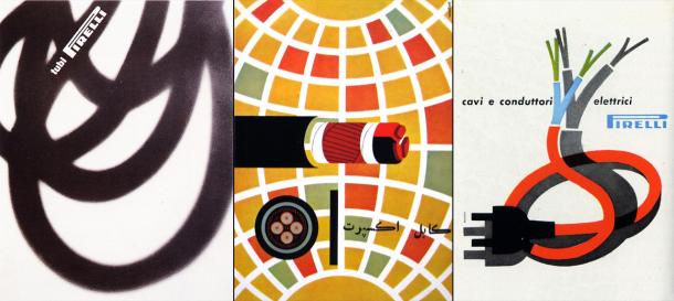 Pirelli ads for industrial hoses and cables