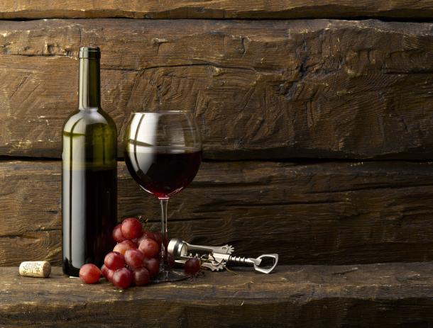 If these old walls could speak! Italian regional wine culture is way older then the nation itself. © iStockphoto/Thinkstock Grapes, bottle and glass of red wine