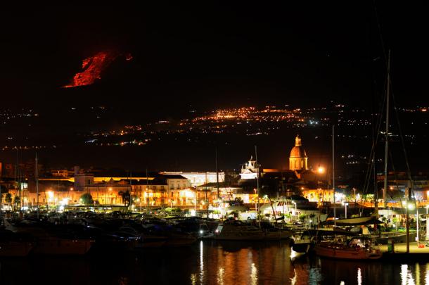 Mount Etna in Sicily