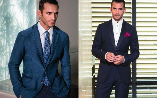These suits have a way of making you feel like a new man. And people notice. © Armani Armani suits from SS 2013 lookbook