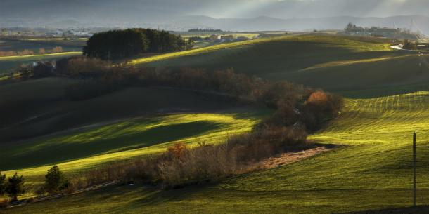 Molise hills landscape