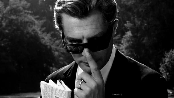 Marcello Mastroianni wearing Persol sunglasses
