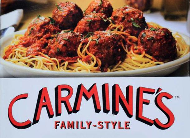 Carmine's New York Italian-American restaurant