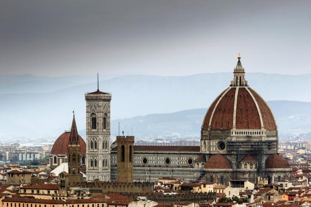 Florence view with the Brunelleschi's Dome