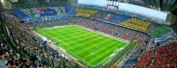 Giuseppe Meazza soccer stadium in Milan